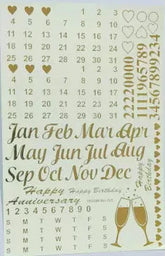 Calendar Stickers